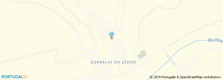 Mapa de Escola Básica de Dornelas do Zêzere, Pampilhosa da Serra