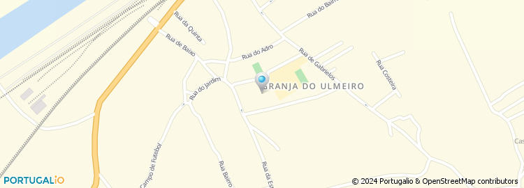 Mapa de Escola Básica de Granja do Ulmeiro, Soure