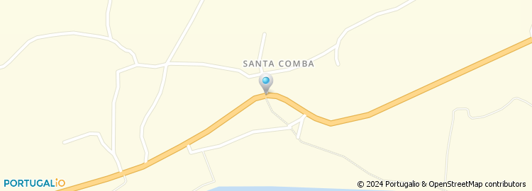 Mapa de Escola Básica de Igreja Nova, Santa Comba, Ponte de Lima