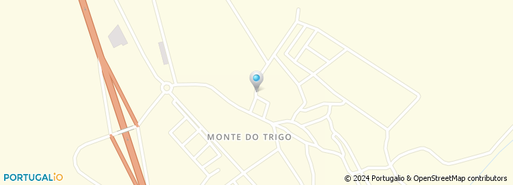 Mapa de Escola Básica de Monte Trigo, Portel