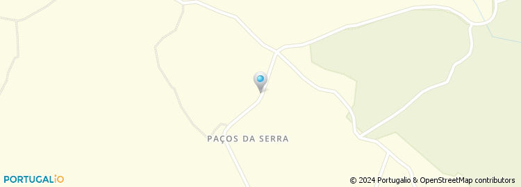 Mapa de Escola Básica de Paços da Serra, Gouveia