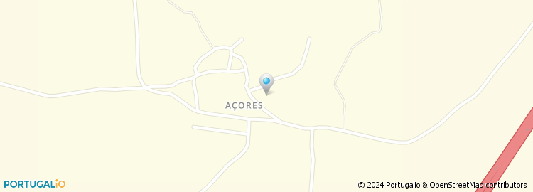 Mapa de Escola Basica do 1.º Ciclo de Açores
