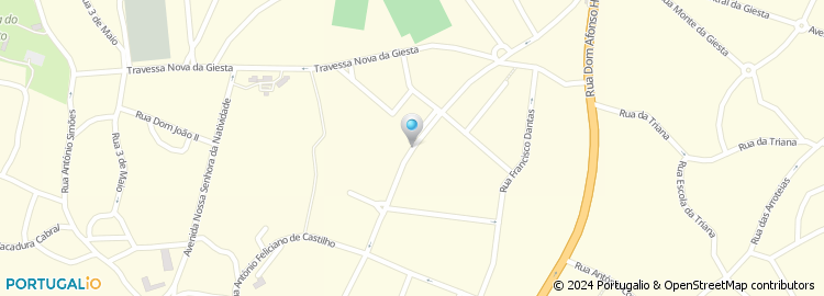 Mapa de Escola de Condução A J S de Aurora & Jose Sereno, Lda