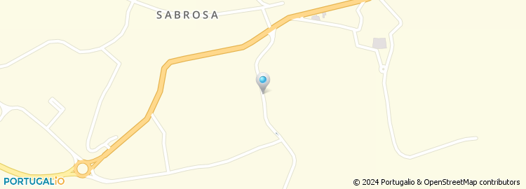 Mapa de Escola de Condução Sabrosense, Lda