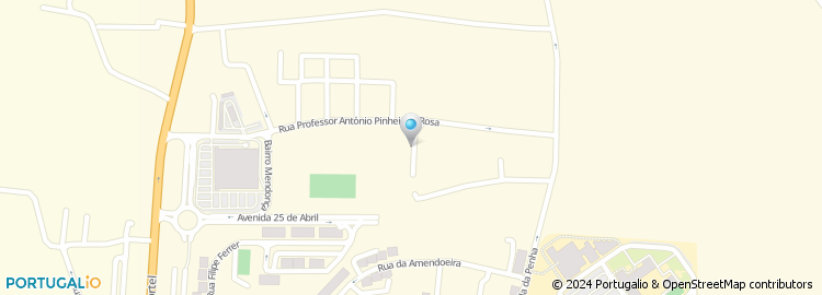 Mapa de Escola Secundária Pinheiro e Rosa, Faro