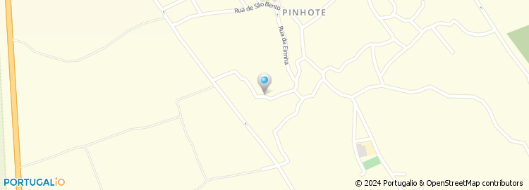 Mapa de Rua de Pinhote