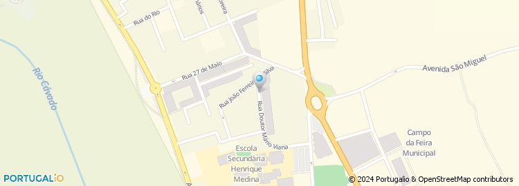 Mapa de Rua Doutor Mário Viana