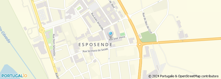 Mapa de Rua José Vieira