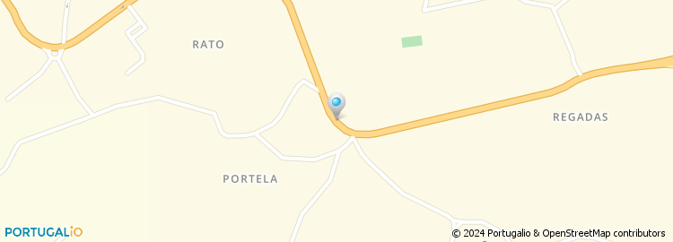 Mapa de Estação de Serv. da Portela, Lda
