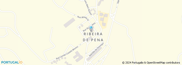 Mapa de Estalagem Santa Barbara, de Ferreira & Ribeiro Lda