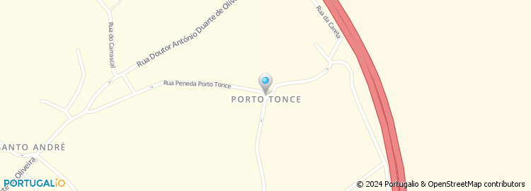 Mapa de Rua da Gareta