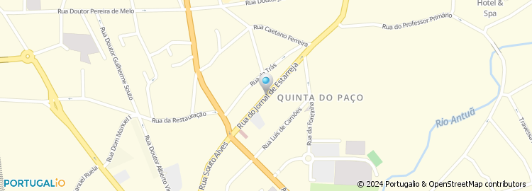 Mapa de Rua do Jornal Estarreja