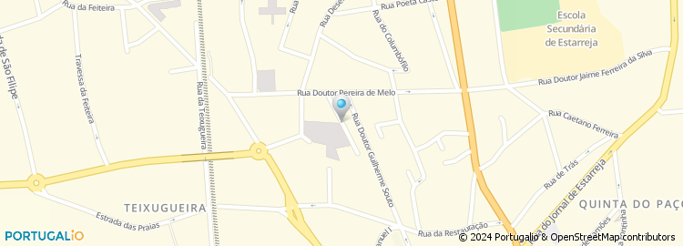 Mapa de Rua Fernando Tudela