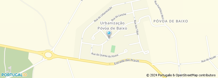 Mapa de Rua Quinta da Povoa