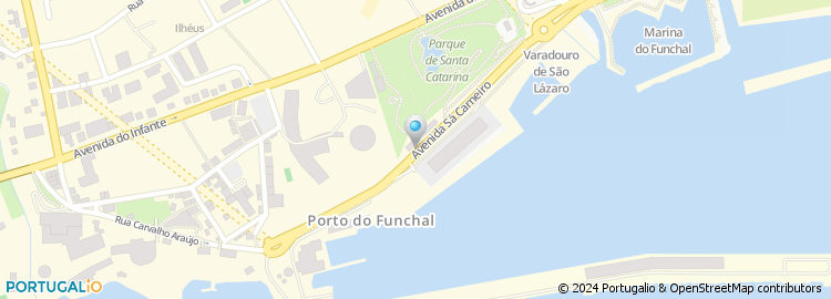Mapa de Etpram - Associação Portuaria da Madeira