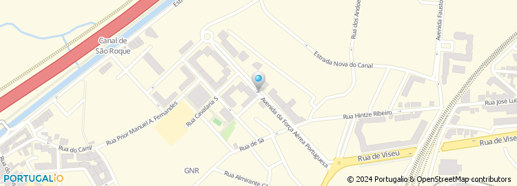 Mapa de Evimage - Instituto de Saude e Beleza, Lda
