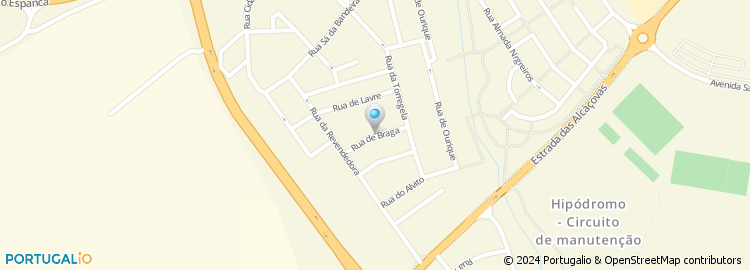 Mapa de Rua de Braga