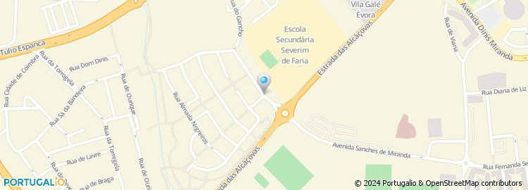Mapa de Rua Dom Fernando de Portugal