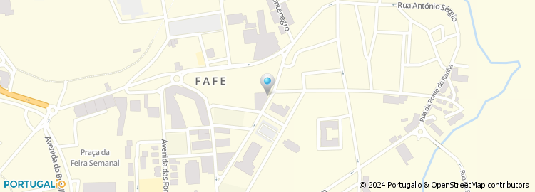 Mapa de Apartado 101, Fafe