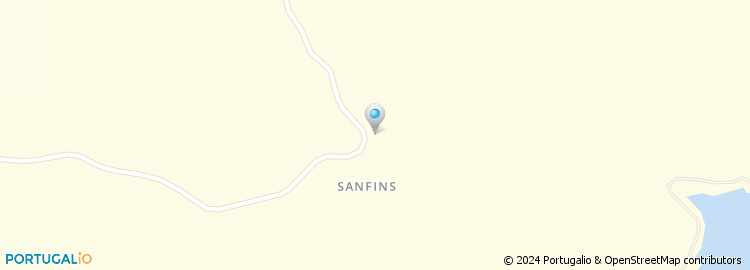 Mapa de Travessa de Sanfins
