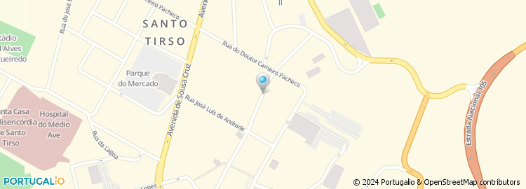 Mapa de Farmácia Central de Torre & Filha, Lda