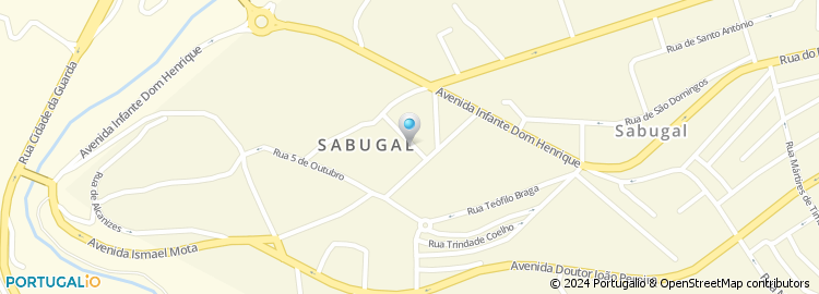 Mapa de Farmácia Central do Sabugal, Unipessoal Lda