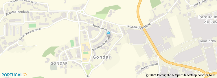 Mapa de Farmácia de Gondar