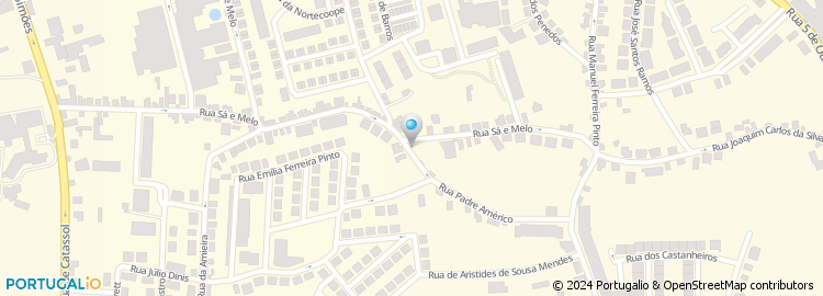 Mapa de Rua Padre Barroso