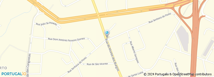 Mapa de Rua de Monte Só
