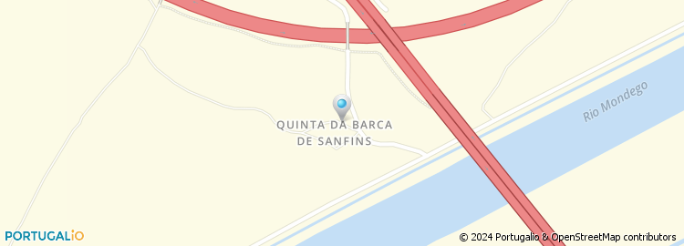 Mapa de Rua da Barca de Sanfins