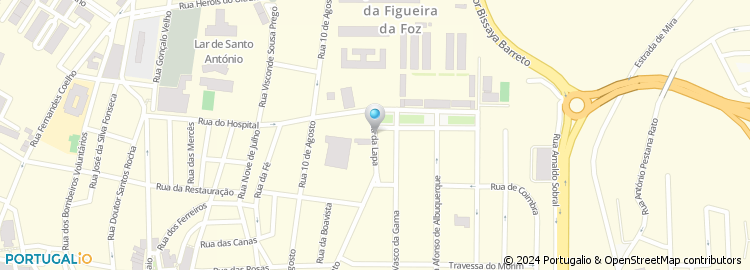 Mapa de Rua da Lapa