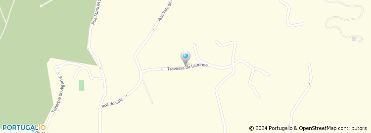 Mapa de Travessa da Laurinda