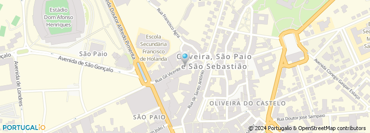 Mapa de Foreva, Guimarães