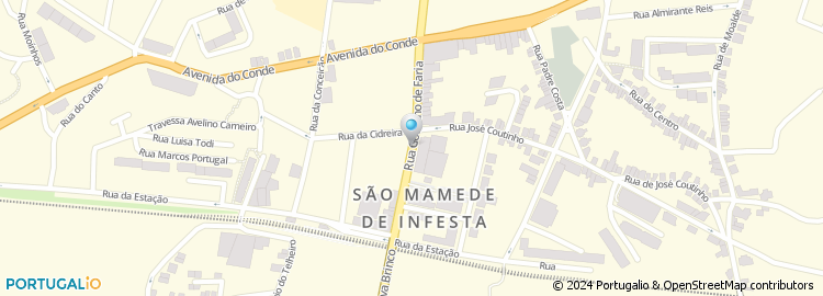 Mapa de Francisco Barbosa Ribeiro
