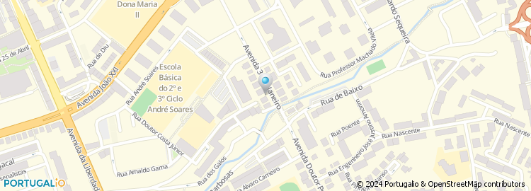 Mapa de Francisco, Bertolotte & Valença, Lda