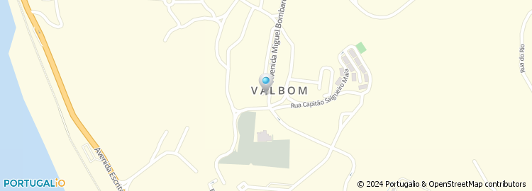 Mapa de Funerária Nova de Valbom, Lda