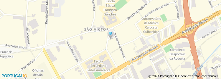 Mapa de FUTUREKIDS - Braga