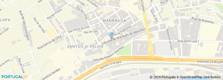 Mapa de Garagem Auto Madragoa, Lda