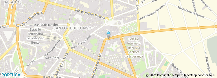 Mapa de Garagem Galiza, Lda
