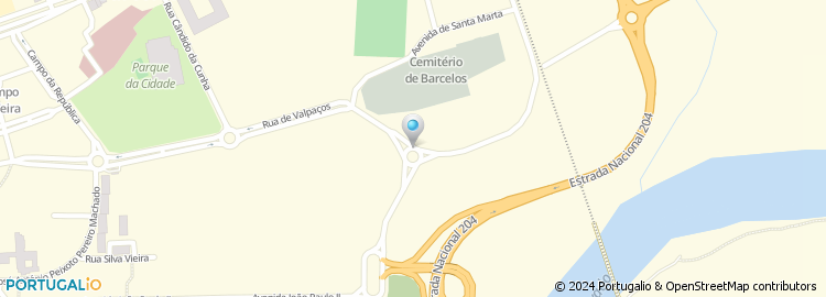 Mapa de Garagem Parque de Barcelos, Lda