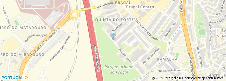 Mapa de Go Fishing Portugal, Lda