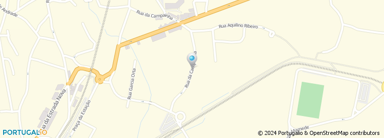 Mapa de Rua da Campaínha