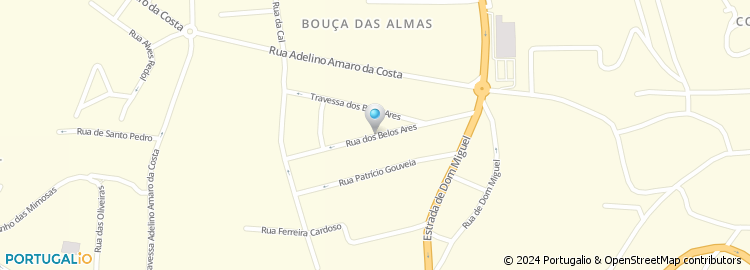 Mapa de Rua de Belos Ares