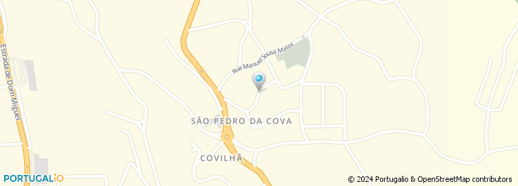 Mapa de Rua Pedreiras
