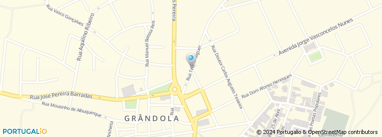 Mapa de Rua Fernando Lopes Graça