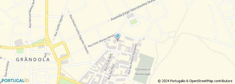 Mapa de Rua Idalina Santana
