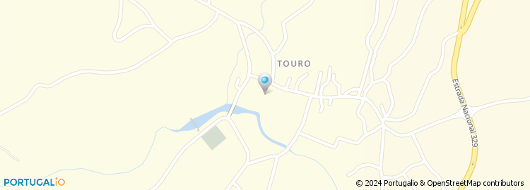 Mapa de Grupo Desportivo Cultural e Recreativo Tourense