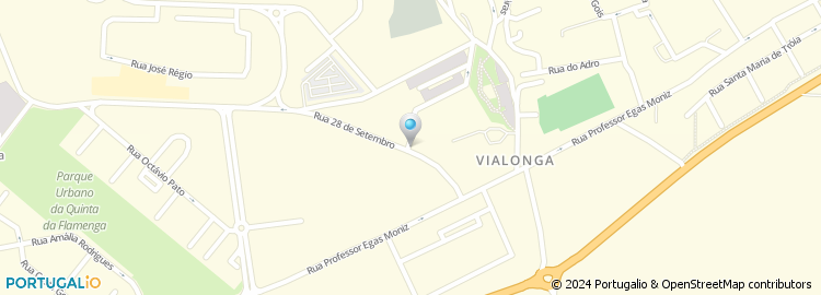 Mapa de Grupo Desportivo de Vialonga