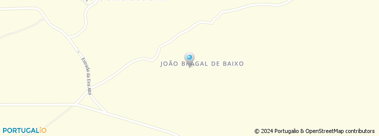 Mapa de João Bragal de Baixo