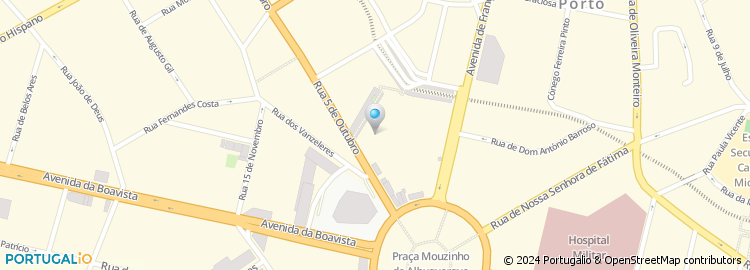Mapa de Guerin , Rent-a-Car, Porto